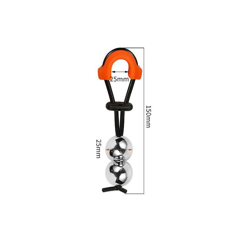 Металевий розтягувач пеніса з подвійною кулькою (φ25 мм)